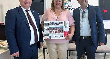 Başkan Gümüş'ten Rodos'a geçmiş olsun ziyareti