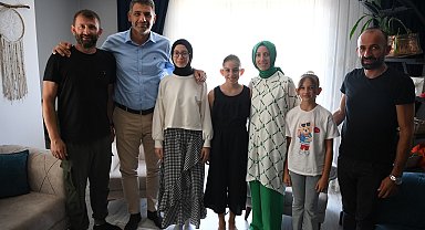Başkan Kocaman: "Ecrin kızımız LGS Türkiye birincisi olarak bizlere gurur yaşattı"