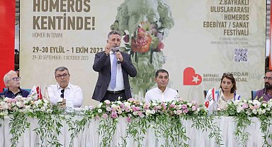Bayraklı Homeros Festivali'ne hazır