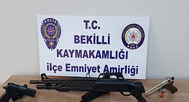 Bekilli'de 2 aranan şahıs yakalandı