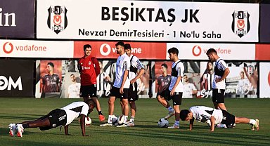 Beşiktaş, Trabzonspor maçı hazırlıklarını sürdürdü