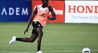 Beşiktaş'ta Gökhan İnler, ilk antrenmanına çıktı