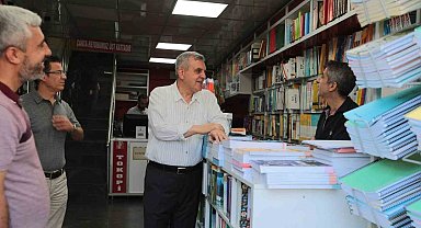 Beyazgül esnafı dinledi