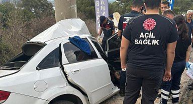Bodrum'da trafik kazası: 1 ölü