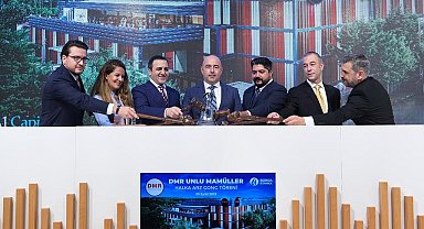 Borsa İstanbul'da gong DMR Unlu Mamuller için çaldı