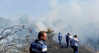 Buldan'daki yangında faciadan dönüldü