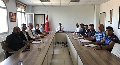 Burhaniye’de üniversitelerde güvenlik tedbirleri değerlendirme toplantısı yapıldı