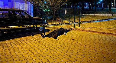 Bursa'da kan donduran cinayet anı kamerada