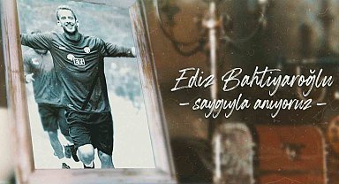 Bursaspor, Ediz Bahtiyaroğlu'nu unutmadı