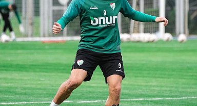 Bursaspor'da Beyoğlu Yeni Çarşı maçı hazırlıkları başladı