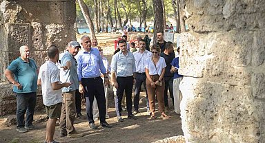 Büyük İskender'in yürüdüğü 2 bin yıllık cadde gün yüzüne çıkartılacak