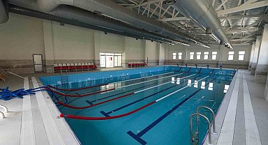 Büyükşehir Belediyesi Kulp yarı olimpik yüzme havuzunu tamamladı