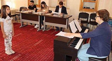 Büyükşehir konservatuar sınavları yapıldı
