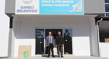 Çameli Gençlik Merkezi hızla yükseliyor