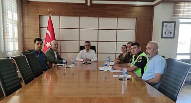 Çermik'te yeni eğitim-öğretim yılı okul güvenliği toplantısı yapıldı