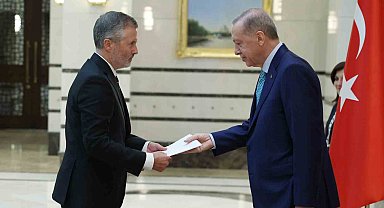 Cumhurbaşkanı Erdoğan, Norveç Büyükelçisi Gaarder'i kabul etti