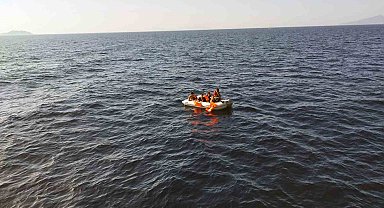 Datça'da 5 düzensiz göçmen kurtarıldı