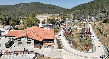 Demirtaş Çim Kayağı Tesisleri cazibe merkezi oldu