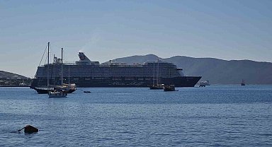 Dev gemi, yeniden Bodrum'da