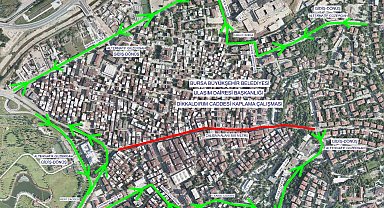 Dikkaldırım Caddesi'nde trafik düzenlemesi