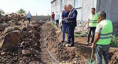 DİSKİ, kırsal mahallelerin içme suyu sorunlarını çözüyor