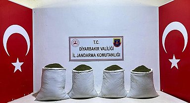 Diyarbakır'da 117 kilo esrar ele geçirildi