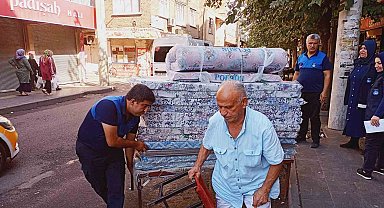 Diyarbakır'da kaldırım işgalleri nedeniyle denetim yapıldı