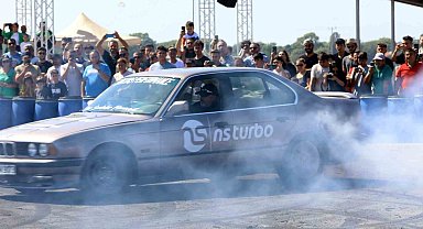 Drift ve modifiye tutkunları Manavgat'ta buluştu