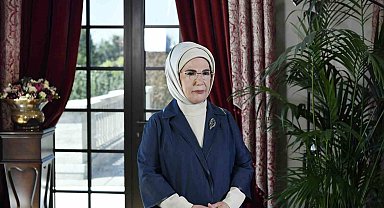 Emine Erdoğan, Kiev'deki 3. Lider Eşleri Zirvesi'ne video mesaj gönderdi: