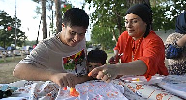 Engelli çocuklar Zeytinpark'ta kampta