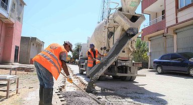 Ergani'de yol onarım çalışmalarına başlandı