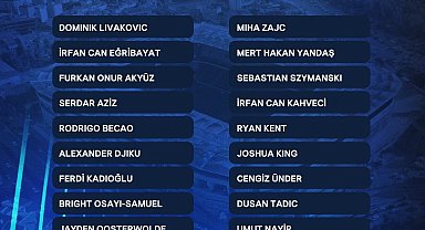 Fenerbahçe, UEFA Konferans Ligi kadrosunu açıkladı