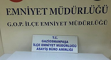 Gaziosmanpaşa'da yoldan geçenlere silah doğrultan şüpheli gözaltına alındı