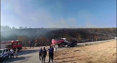 Gençlerin tehlikeli oyunu ormanı yakacaktı