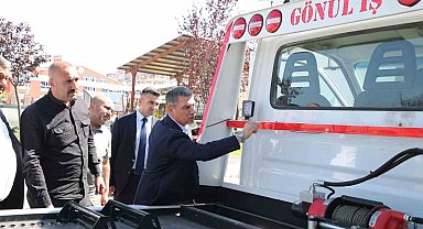 Gölbaşı Belediye Başkanı Şimşek, otobüs şoförleriyle bir araya geldi