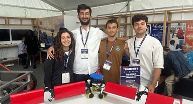 Hacettepe Üniversitesi öğrencilerinden taşınabilir baz istasyonu