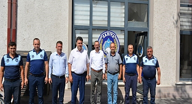 Havran Kaymakamından Zabıta Haftası Ziyareti
