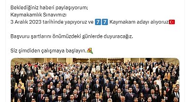 İçişleri Bakanı Yerlikaya, 77 kaymakam adayı alınacağını duyurdu