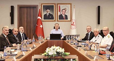 İçişleri Bakanlığında "Güvenlik, İstihbarat, Koordinasyon" toplantısı