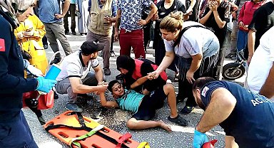İnegöl'de trafik kazası: 1 çocuk yaralandı