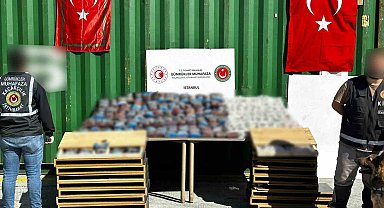 İstanbul'da 424 kilogram uyuşturucu hap ele geçirildi