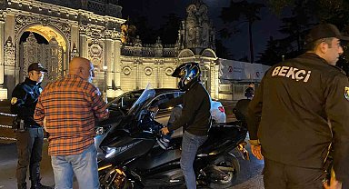 İstanbul'da motosiklet sürücülerine yönelik asayiş uygulaması gerçekleştirildi