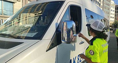 İstanbul'da okul servislerine yönelik denetim