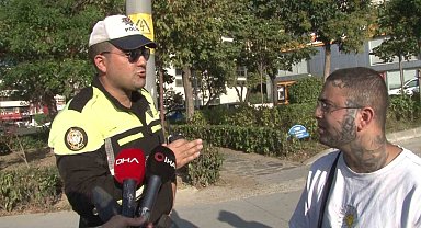 Kadıköy'de kurallara uymayan motosiklet sürücülerine ceza yağdı
