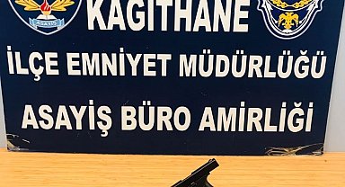 Kağıthane'de düğün eğlencesinde magandalar iş başında