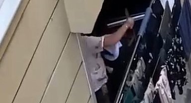 Karısını bıçaklayarak öldürmüştü: Dehşet anlarının kamera görüntüsü ortaya çıktı