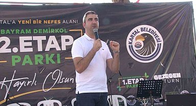 Kartal'da 'Bayram Demirkol Parkı' Başkan Yüksel'in katılımıyla açıldı