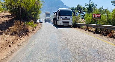 yol çalışmaları hız kesmedi