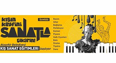 Kış sanat okulları için kayıtlar 10 Ekim'de başlayacak
