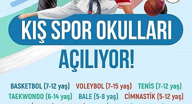 Kış Spor Okulu'na kayıtlar başladı